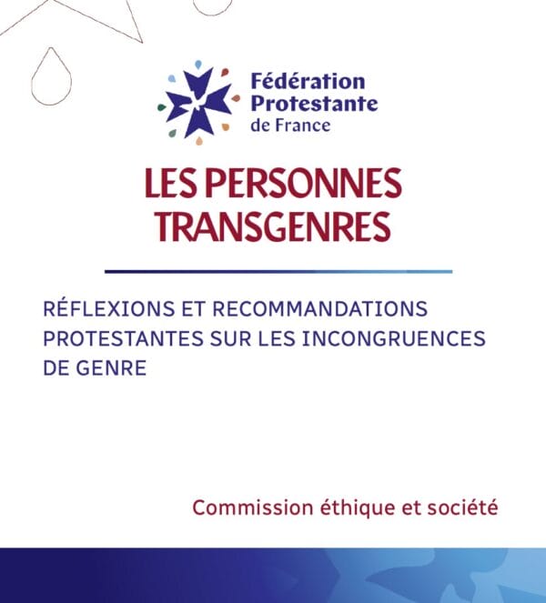 Transidentité : les protestants font parole commune